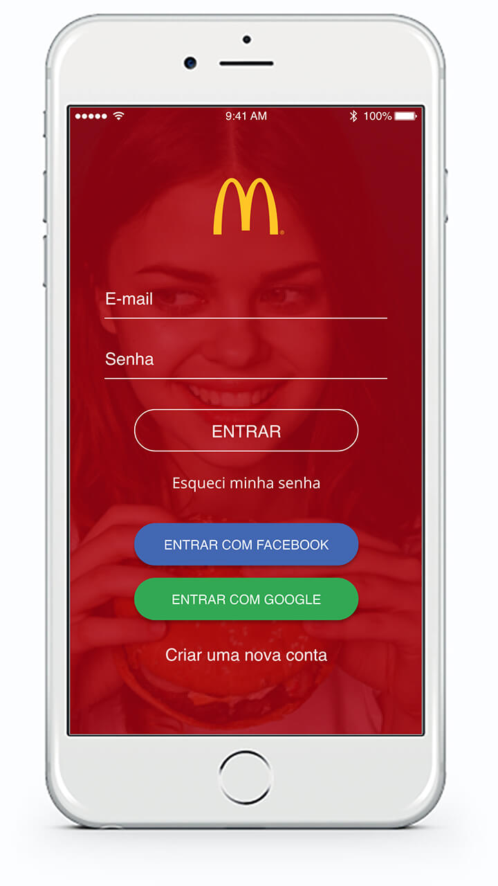 McDonalds App Concept