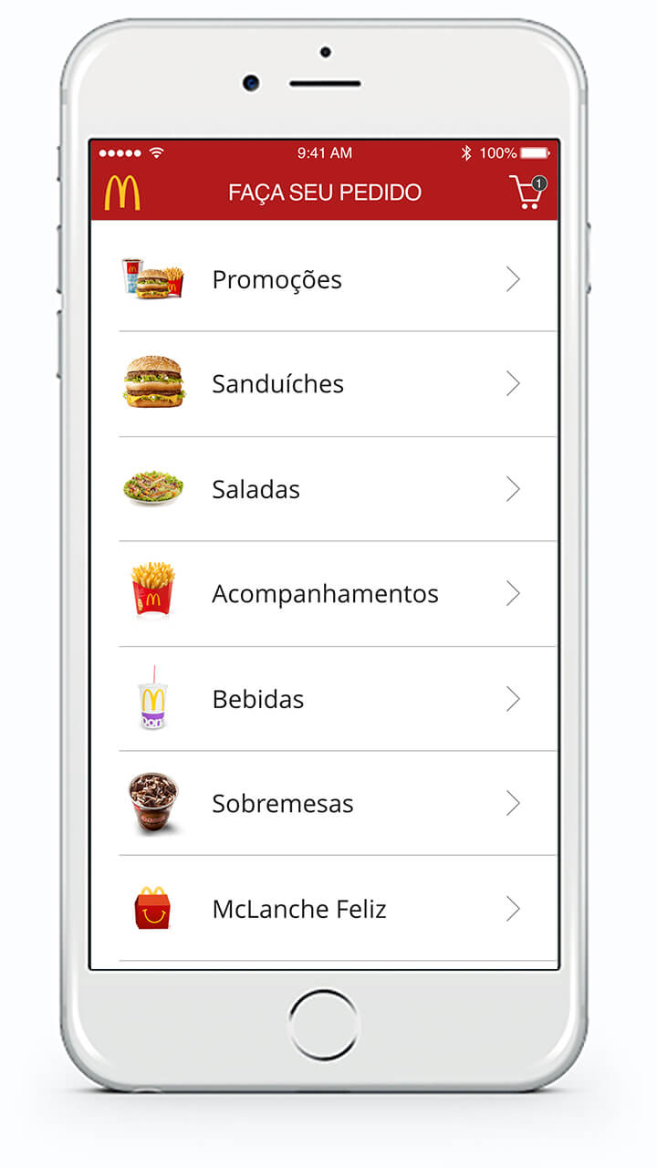 McDonalds App Concept