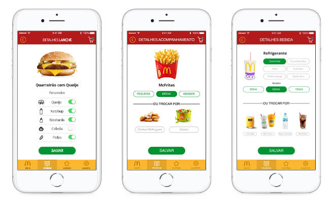 McDonalds iOS App