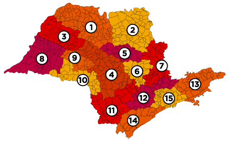 Mapa São Paulo